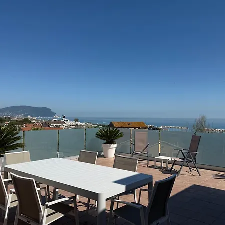 P095 - Porto Recanati, Nuovo Trilocale Con Ampio Terrazzo Vista Mare Apartman