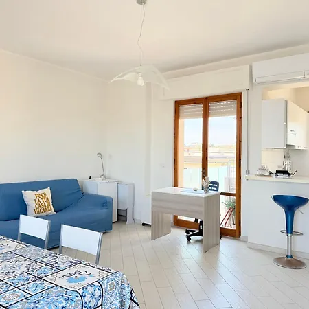 P095 - Porto Recanati, Nuovo Trilocale Con Ampio Terrazzo Vista Mare Apartman Porto Recanati